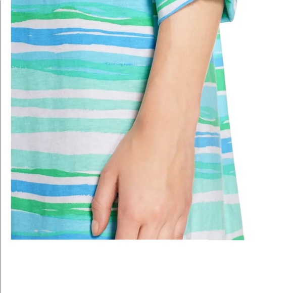 LILLY PULITZER Linden stripe Cotton Shift Dress M - Picture 10 of 14
